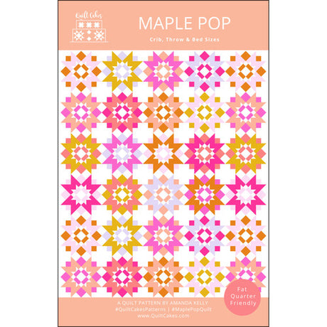 Maple Pop quilt pattern by Quilt Cakes