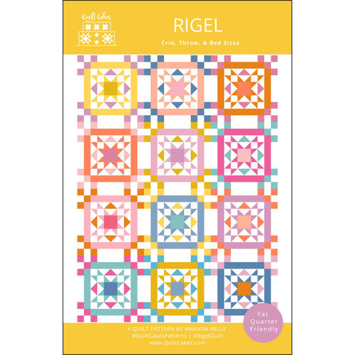 Rigel quilt pattern by Quilt Cakes
