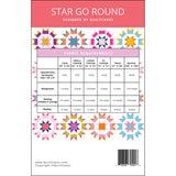Back of the Star Go Round quilt pattern by Quilt Cakes