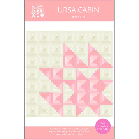 Ursa Cabin quilt pattern by Quilt Cakes