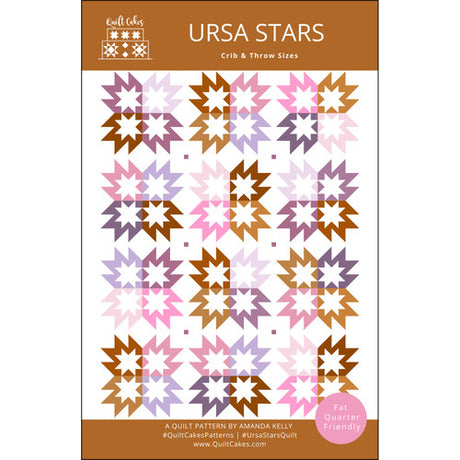 Ursa Stars quilt pattern by Quilt Cakes