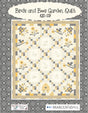 Birds and Bees Garden Quilt Pattern by Quilt Doodle Designs