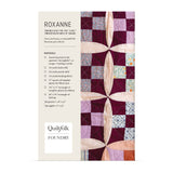 Back of the Roxanne Quilt Pattern by Quiltfolk