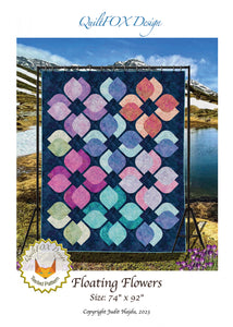 Floating Flowers - Stonehenge Quilt Pattern by QuiltFox