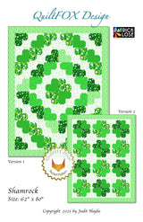 Shamrock Quilt Pattern by QuiltFox