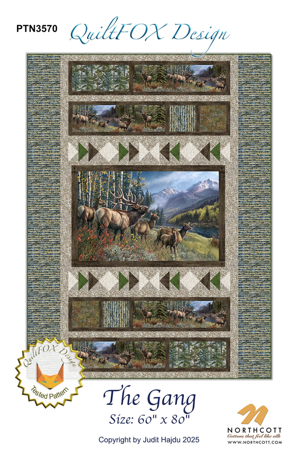 The Gang Quilt Pattern by QuiltFox