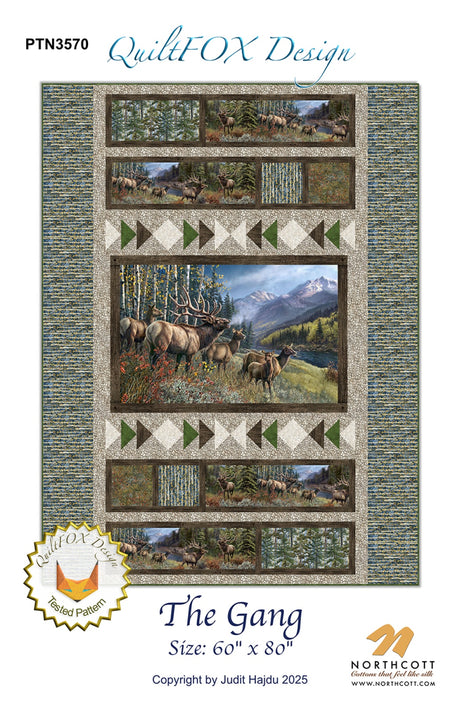 The Gang Quilt Pattern by QuiltFox