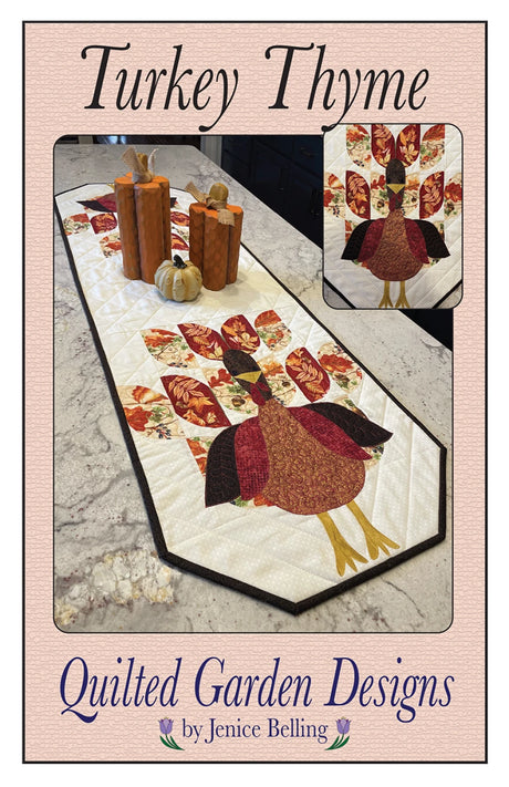 Turkey Thyme by Quilted Garden Designs