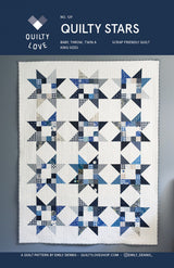 Quilty Stars Quilt Pattern by Quilty Love