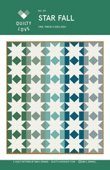 Star Fall Quilt Pattern by Quilty Love