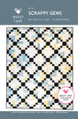Scrappy Gems Quilt Pattern by Quilty Love