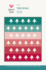 Tree Rows Quilt Pattern by Quilty Love