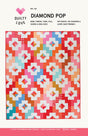 Diamond Pop Quilt Pattern by Quilty Love