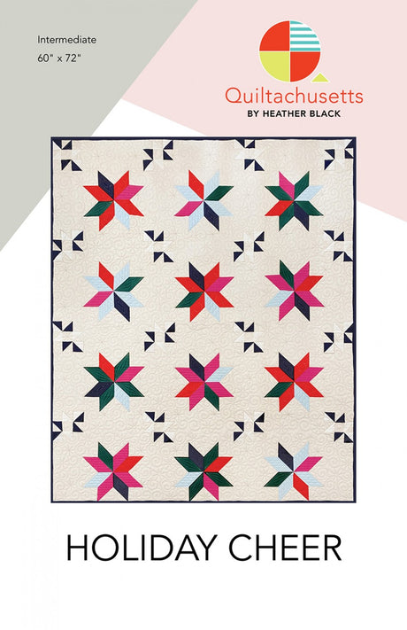 Holiday Cheer Quilt Pattern by Quiltachusetts