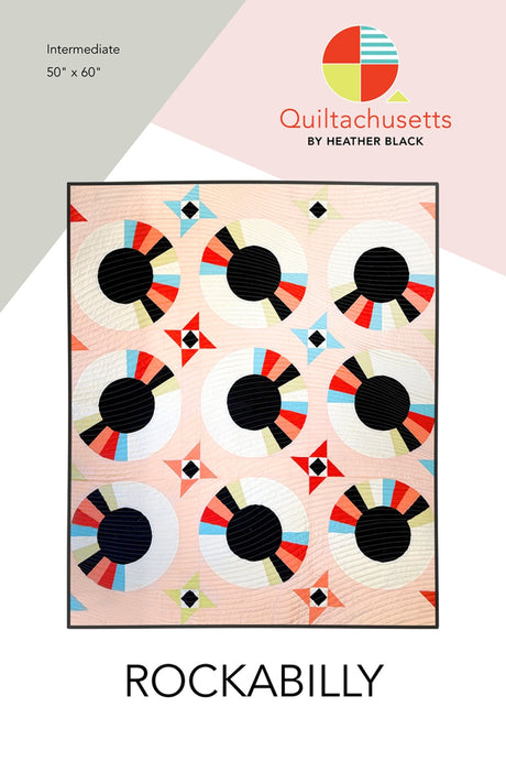 Rockabilly Quilt Pattern by Quiltachusetts