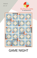 Game Night Quilt Pattern by Quiltachusetts