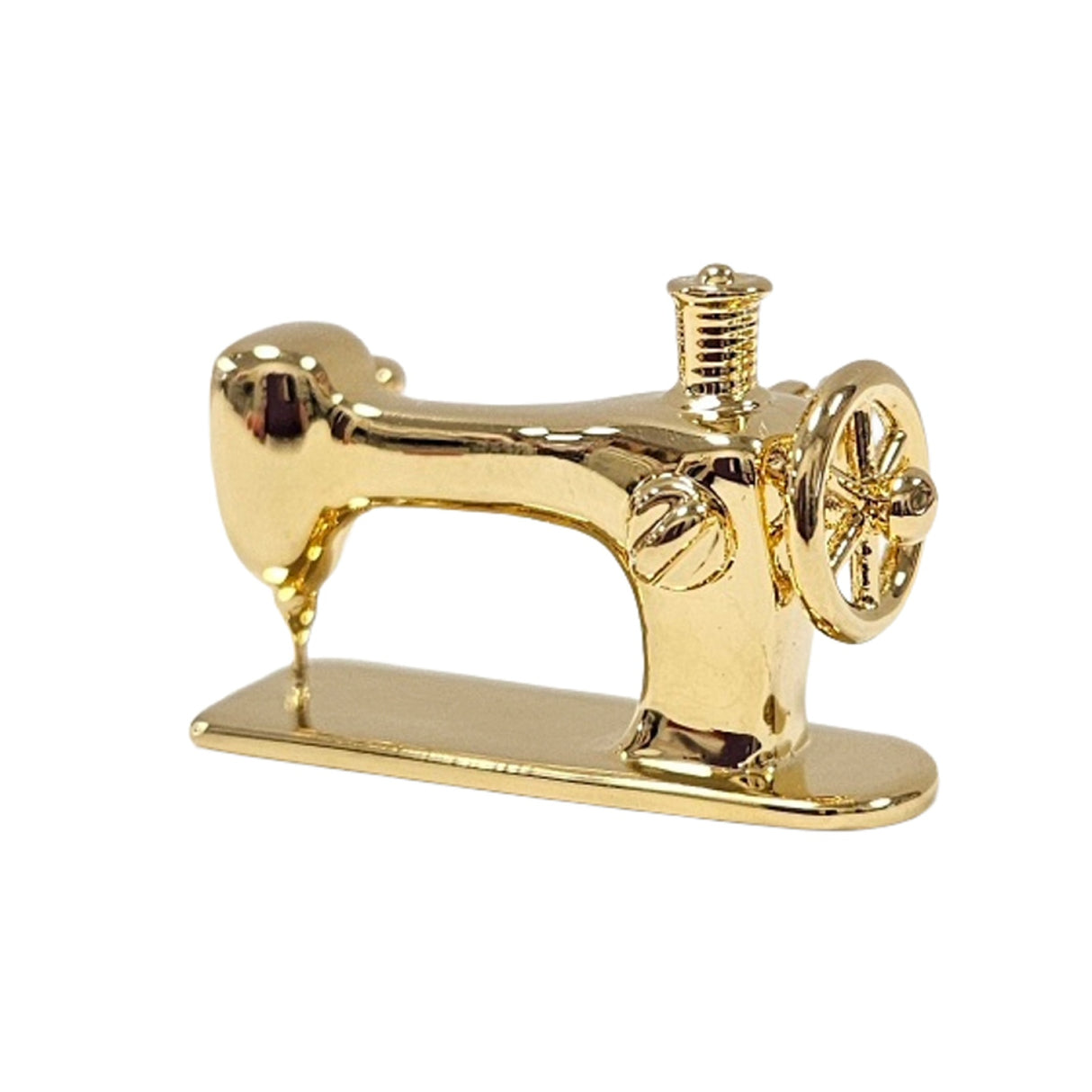 Sewing Machine Brooch Pin Gold by Quilt Spot