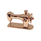 Sewing Machine Brooch Pin Rose Gold by Quilt Spot