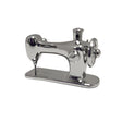 Sewing Machine Brooch Pin Silver by Quilt Spot