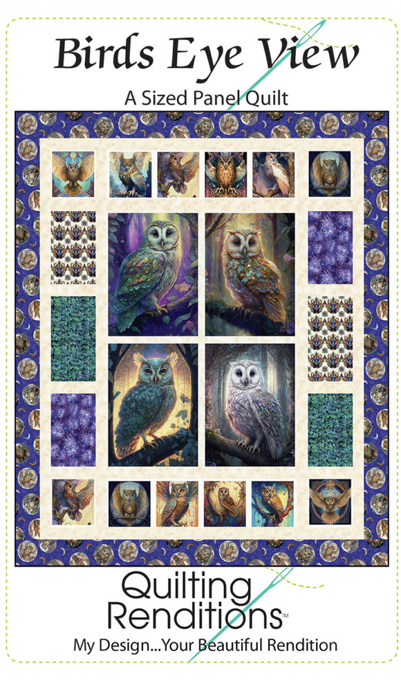 Birds Eye View Quilt Pattern by Quilting Renditions