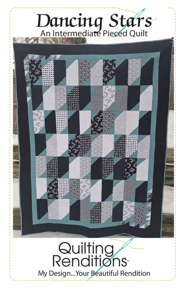 Dancing Stars Quilt Pattern by Quilting Renditions