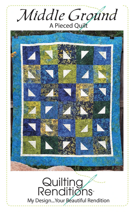Middle Ground Quilt Pattern by Quilting Renditions