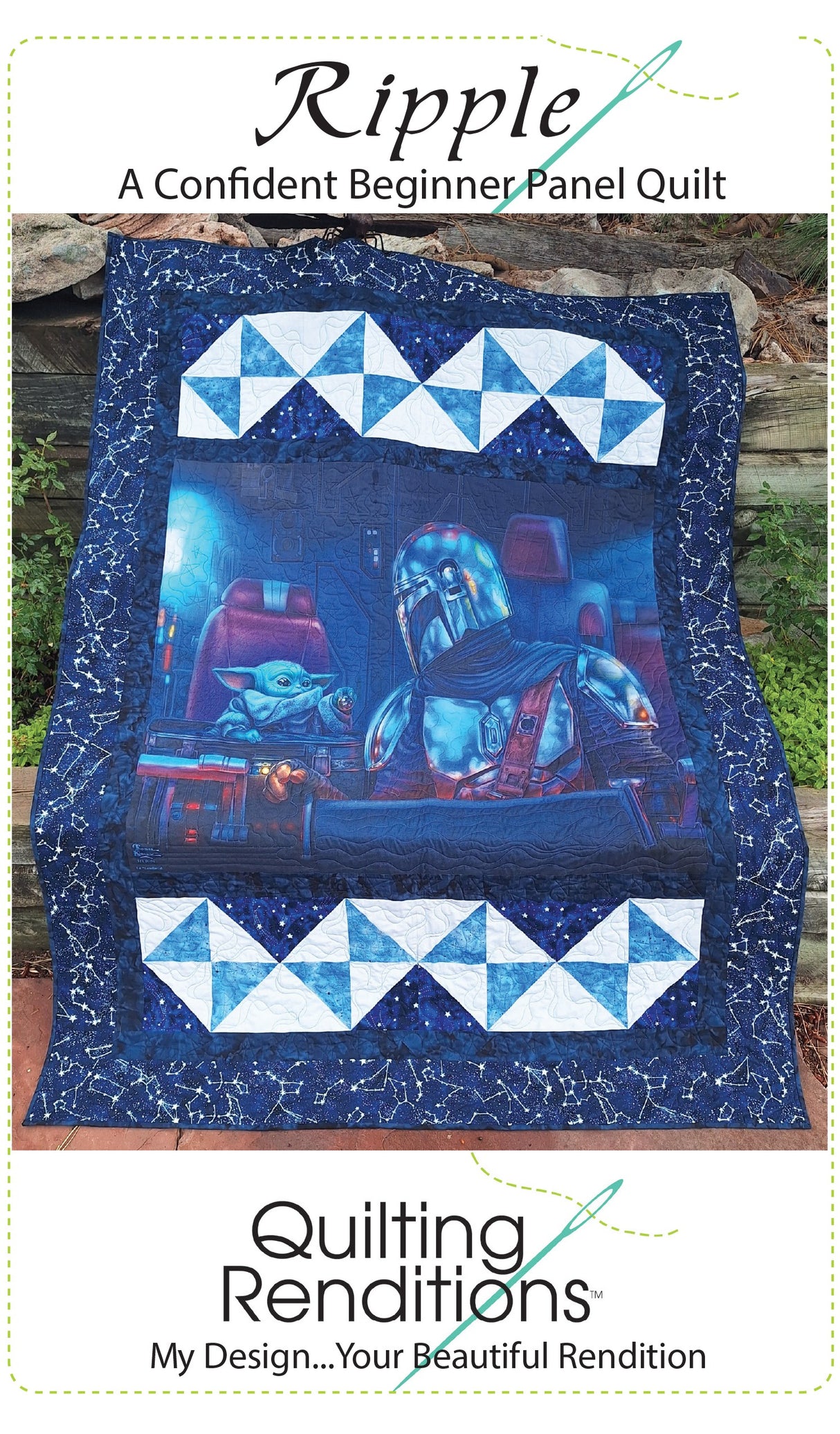 Ripple Quilt Pattern by Quilting Renditions