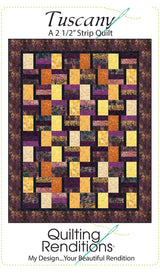 Tuscany Quilt Pattern by Quilting Renditions