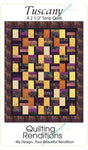 Tuscany Quilt Pattern by Quilting Renditions