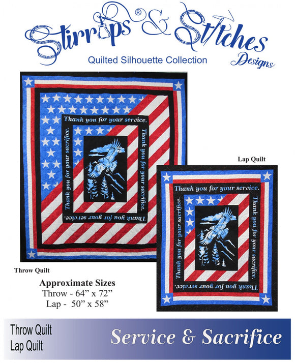 Quilt of Valor Quilt Kit by Stirrups & Stitches Designs