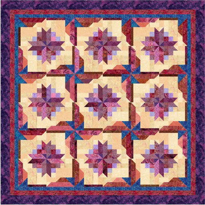 Bali Fruit Swirl Quilt Pattern by Among Brendas Quilts and Bags