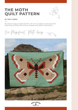 The Moth Quilt Pattern by Rope and Anchor Trading Co