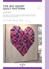 The Big Heart Quilt Pattern by Rope and Anchor Trading Co