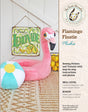 Flamingo Floatie Soft Toy Pattern by Pudgy Plushie