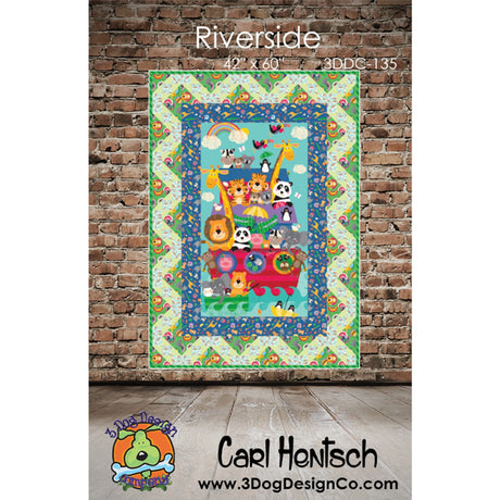 Riverside Quilt Pattern by 3 Dog Design Co Quilt Patterns
