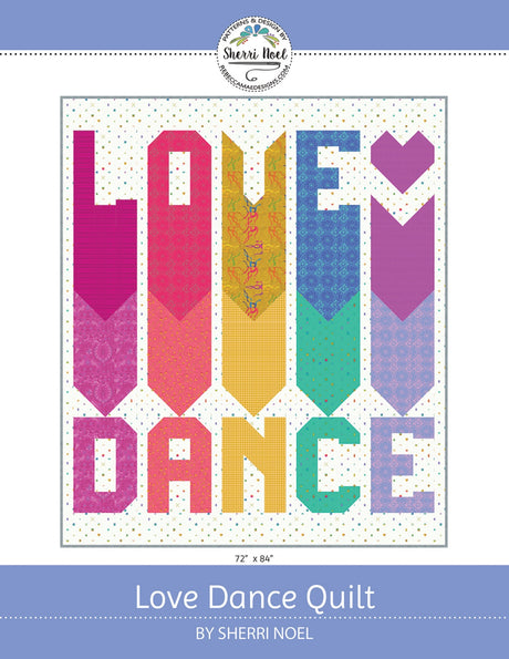 Love Dance Quilt Quilt Pattern by Rebecca Mae Designs