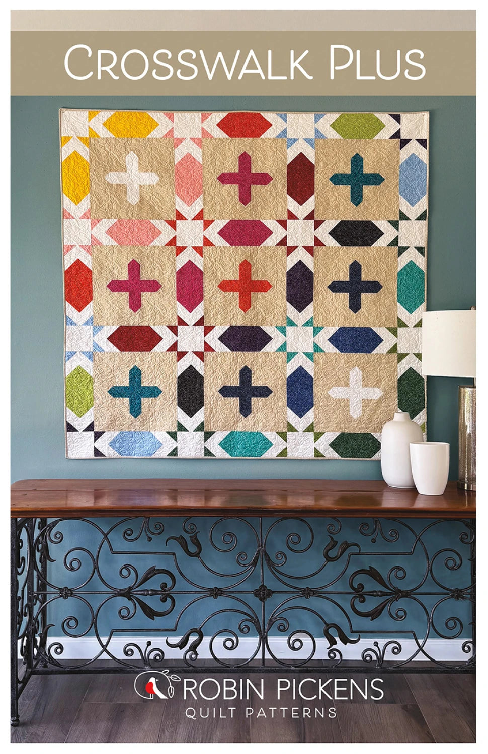 Crosswalk Plus Quilt Pattern by Robin Pickens, Inc