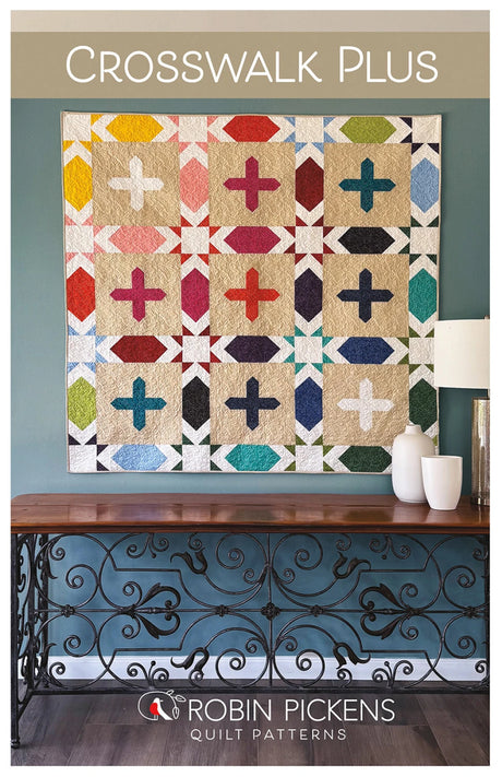 Crosswalk Plus Quilt Pattern by Robin Pickens, Inc