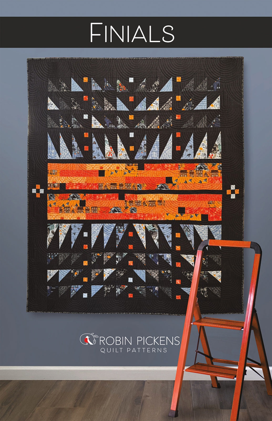 Finials Quilt Pattern by Robin Pickens Inc