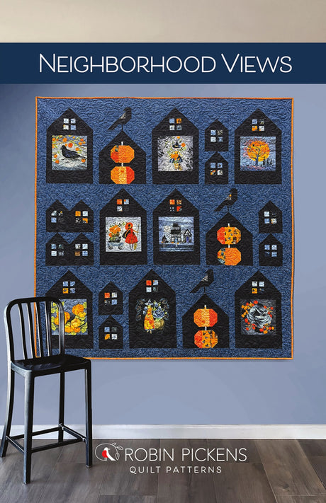 Neighborhood Views Quilt Pattern by Robin Pickens Inc