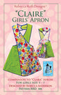 "Claire" Girls' Apron Pattern by Rebecca Ruth Designs