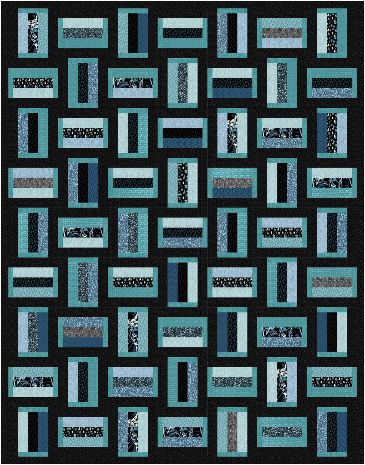 Railway Ties Downloadable Pattern by Upper Canada Quiltworks