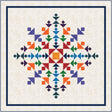 Rainbow Star Light Downloadable Pattern by Windmill Quilts