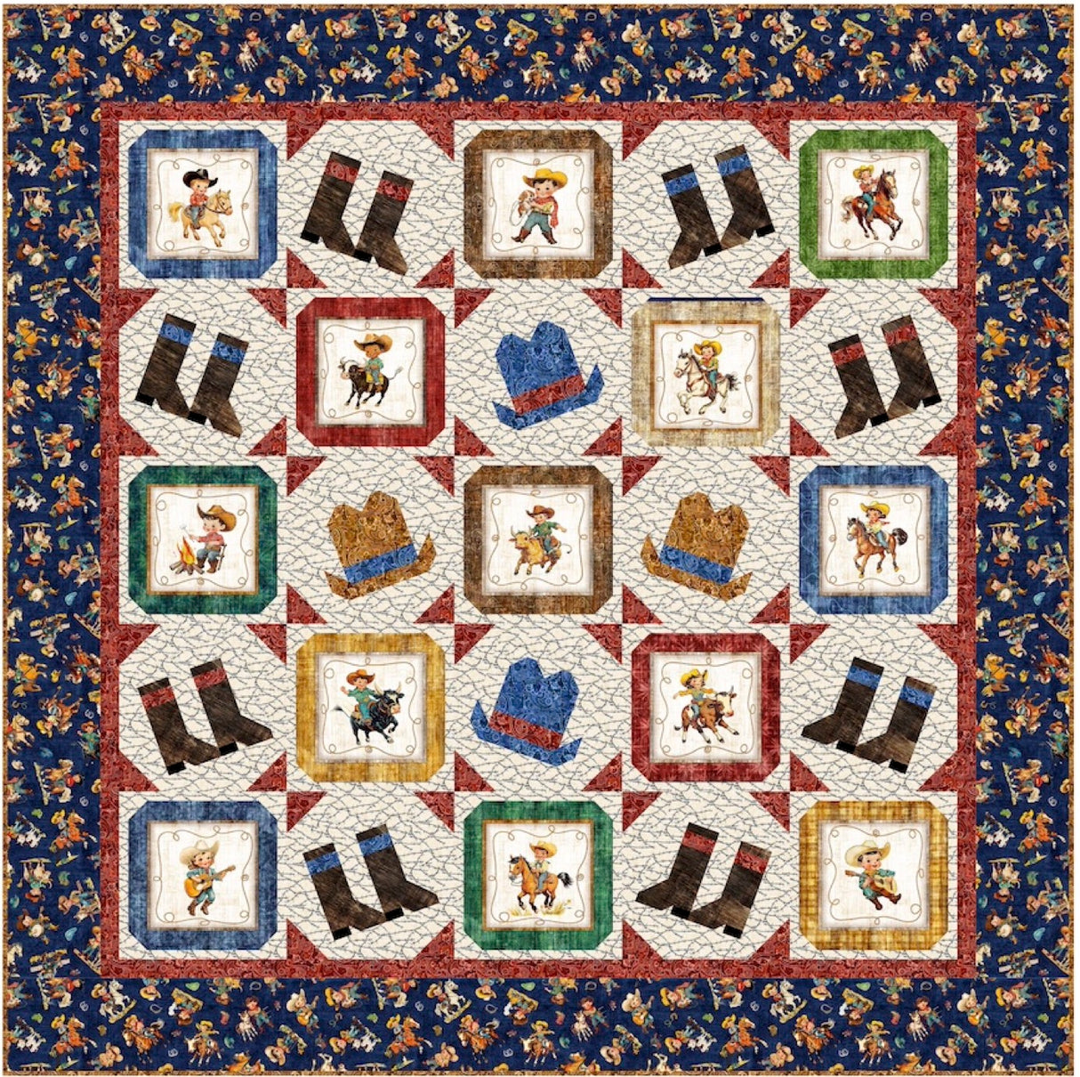 Ready to Ride Downloadable Pattern by Pine Tree Country Quilts