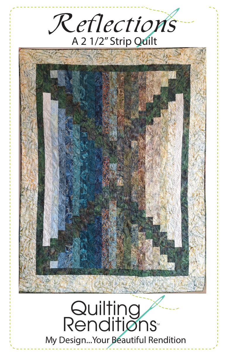 Reflections Downloadable Pattern by Quilting Renditions