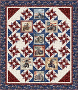 Ride with the Stars Downloadable Pattern by Pine Tree Country Quilts