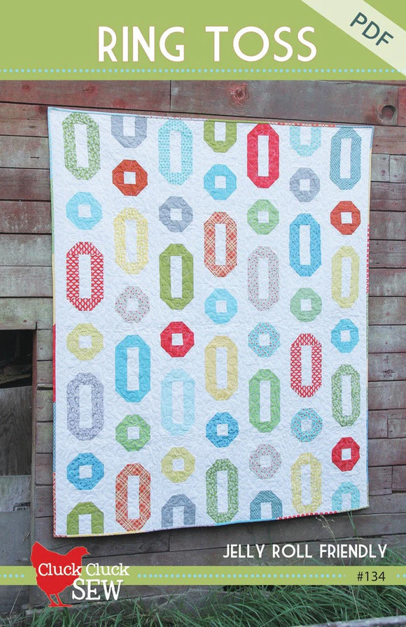 Ring Toss Quilt Pattern by Cluck Cluck Sew