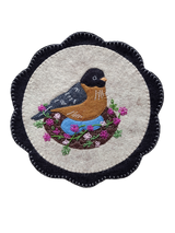 Robin Mat Downloadable Pattern by Rachels of Greenfield