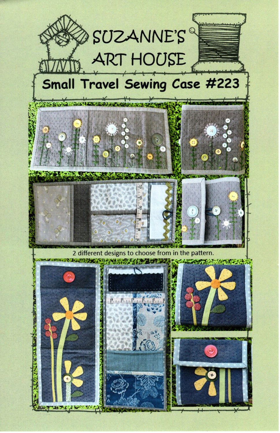Thread Travel Case Pattern Small Travel Sewing Case Pattern – Quilting Books Patterns and Notions