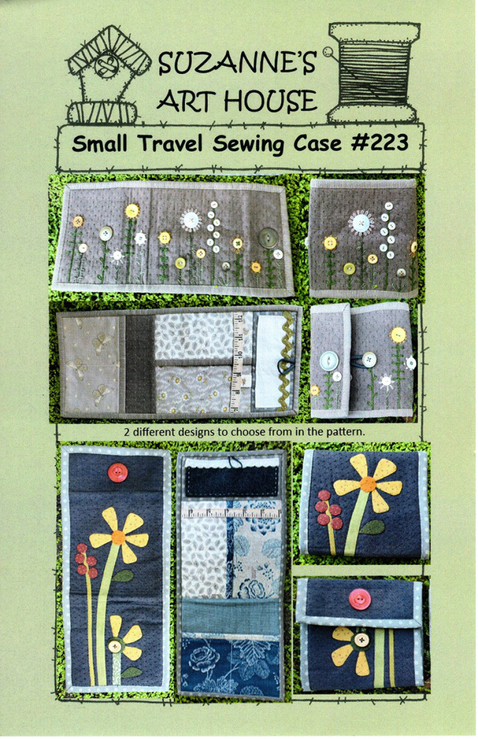 Small Travel Sewing Case Pattern by Suzannes Art House